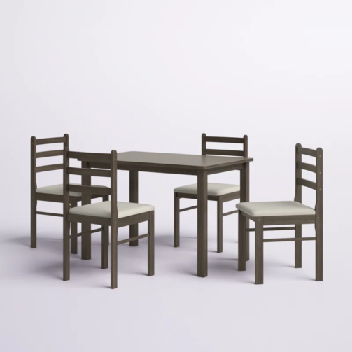 Amadora+5+-+Piece+Dining+Set,+Gray,+Taupe,+Taupe (3)